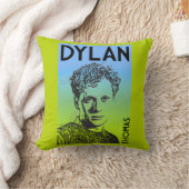 Coussin Dylan Thomas Welsh Poet (Couverture)
