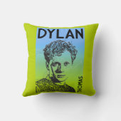Coussin Dylan Thomas Welsh Poet (Verso)