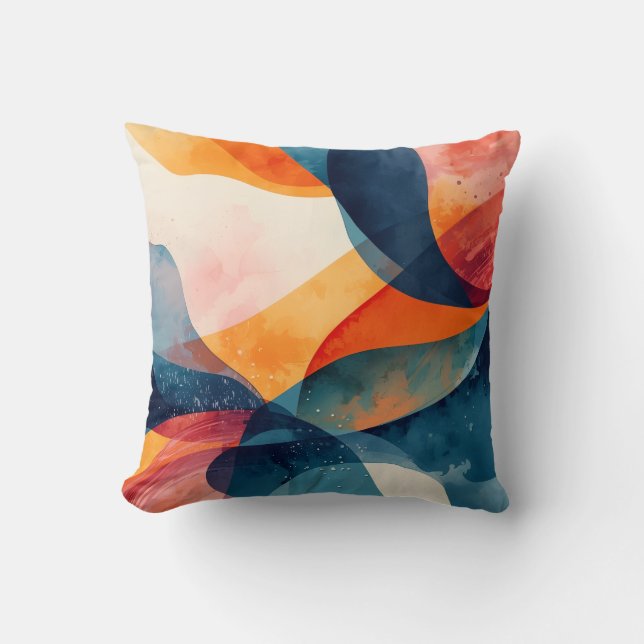 Coussin "Dynamique des Fluides" (Recto)