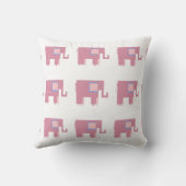 Coussin E est pour bébé fille Elise (Verso)