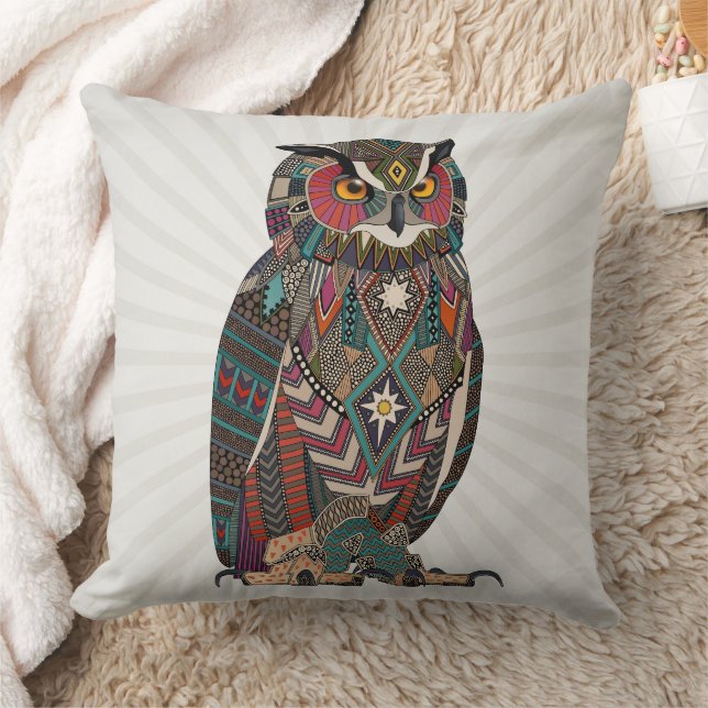 Coussin eagle owl (Couverture)