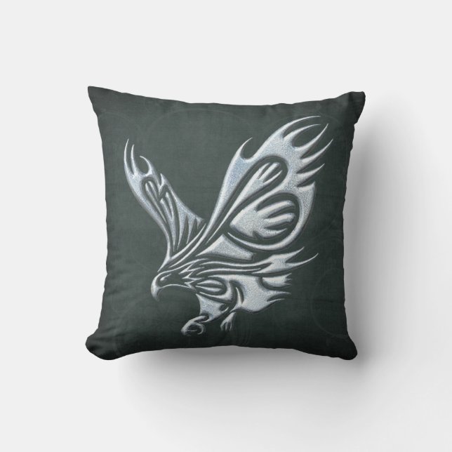 Coussin Eagle tribal (Recto)