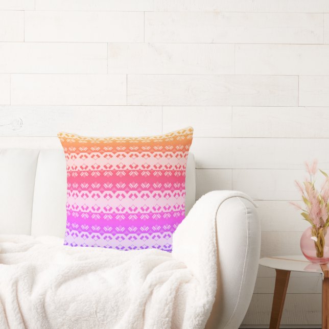 Coussin Earth Grid Rainbow  (Canapé)