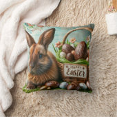 Coussin Easter Bunny Chocolate Egg (Couverture)