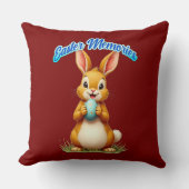 Coussin Easter Memories – Cute Bunny Illustration almofada (Recto)