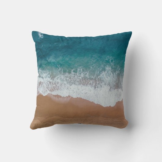 Coussin Eau de corps bleue (Verso)