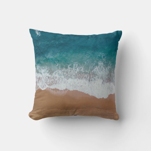 Coussin Eau de corps bleue (Recto)