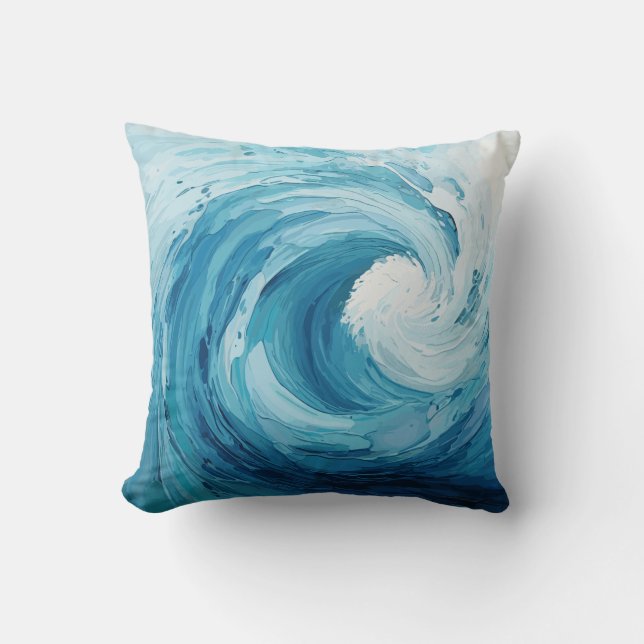 Coussin Eau de flux (Recto)