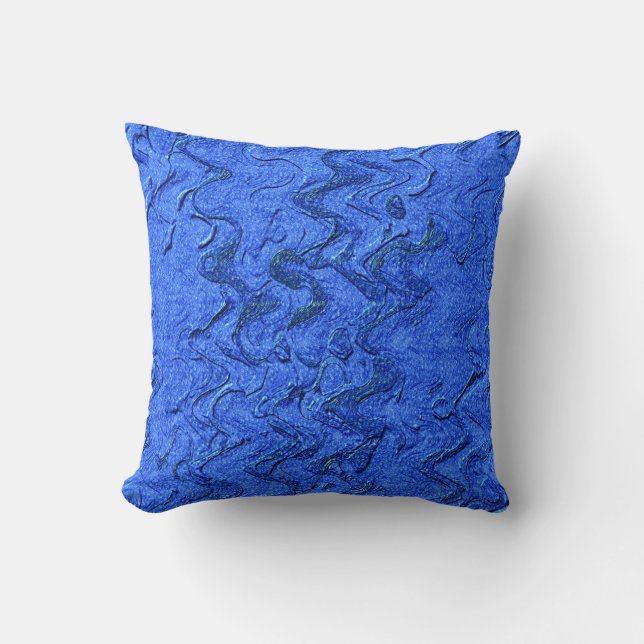 COUSSIN EAU DE FLUX BLEU (Recto)