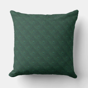 Coussin Eau sur métal vert