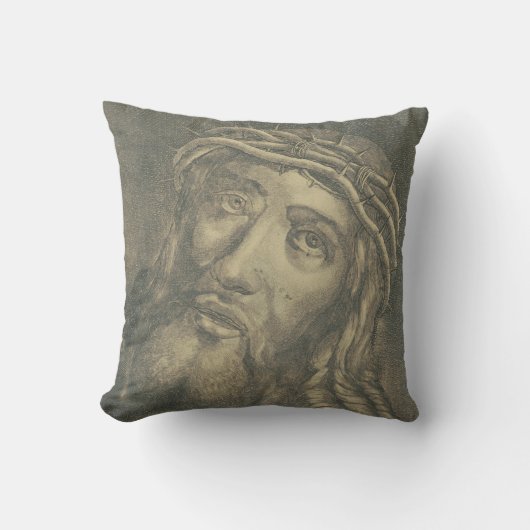 Coussin Ecce homo Sainte Face de Jésus (Recto)