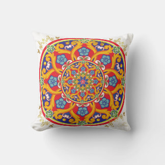 Coussin Échantillons siciliens - style Taormina