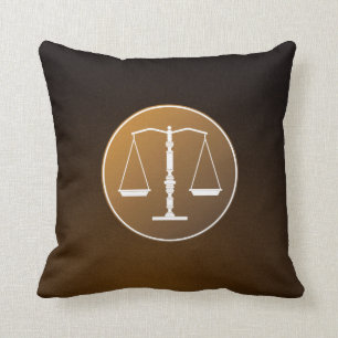 Coussin Échelles de justice