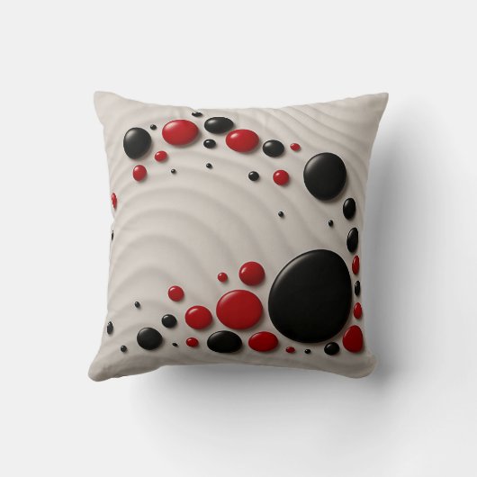 Coussin Écho Urbain Ondulé 3D (Verso)