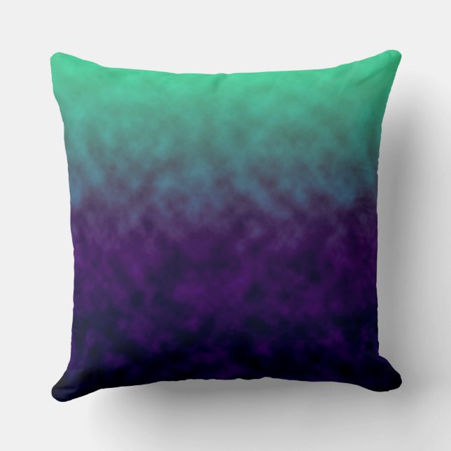Coussin Échos de la marée d'améthyste (Verso)
