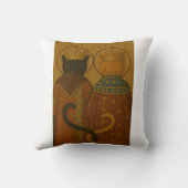 Coussin Échos de l'Empire en fourrure et soie (Verso)