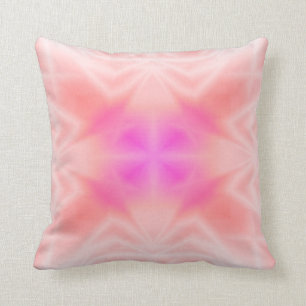 Coussin Éclaboussure rose
