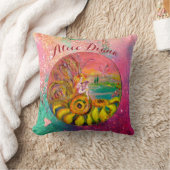 COUSSIN ÉCLAIRAGE ÉQUIPEMENT ROSE FLORALE FLEUVE FLEURIE S (Couverture)