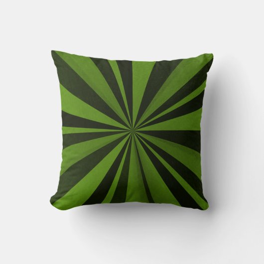 Coussin Éclat de couleur - Vert olive (Recto)