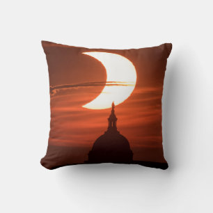 Coussin Éclipse solaire 2021