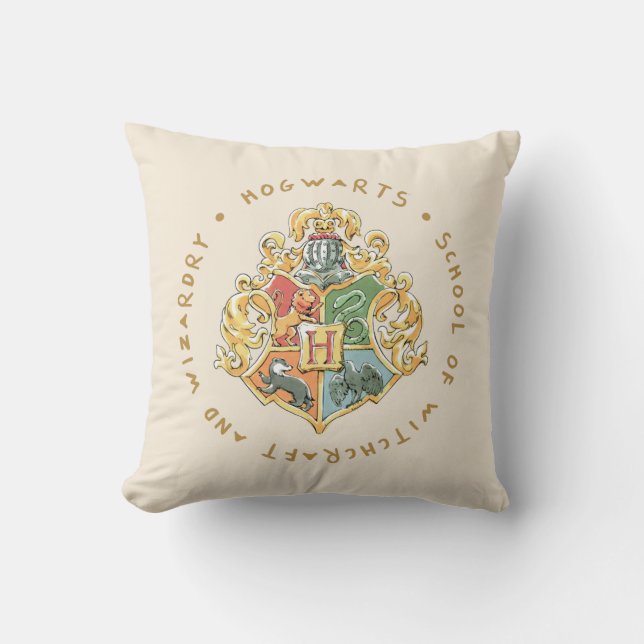 Coussin École de sorcellerie et de magie HOGWARTS™ (Recto)