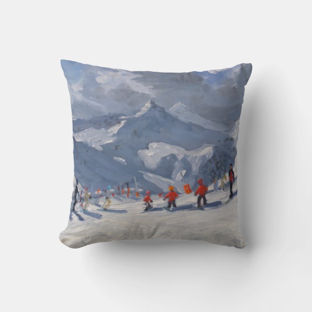 Coussin École Tignes 2009 de ski (Recto)