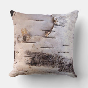 Coussin Écorce de bouleau