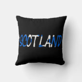 Coussin Ecosse superposée sur le drapeau écossais tpcnt (Verso)