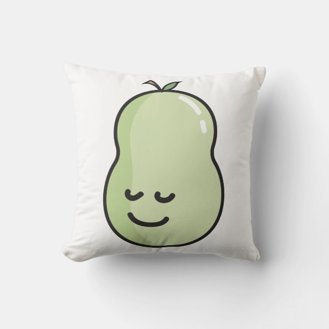 Coussin Écouter avec le sourire (Recto)