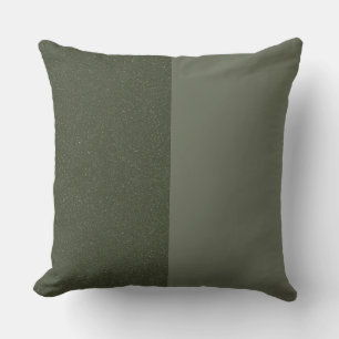 Coussin Ecouteur à lancer personnalisé Split Moss Green