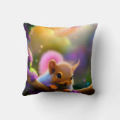 Coussin Écureuil de bébé (Verso)