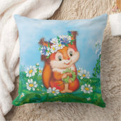 Coussin écureuil orange (Couverture)