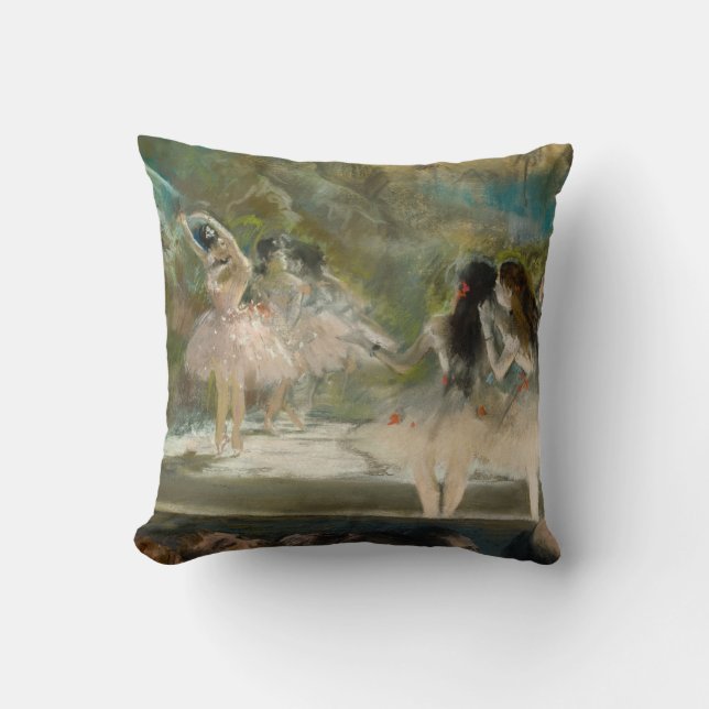 Coussin Edgar Degas - Ballet à l'Opéra de Paris (Recto)