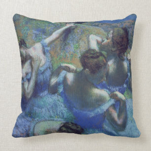 Coussin Edgar Degas  Blue Dancers, c.1899