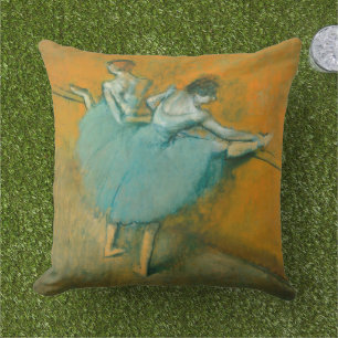 Coussin Edgar Degas Danseuses à la barre Impression : Art
