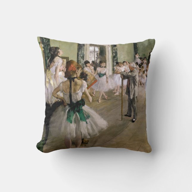 Coussin Edgar Degas - La Classe de danse (Recto)