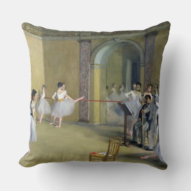 Coussin Edgar Degas | le foyer de danse à l'opéra (Recto)