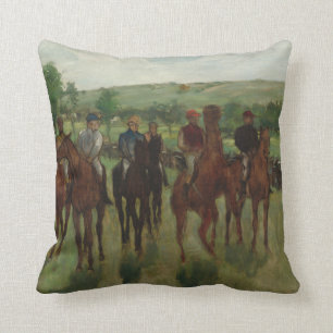 Coussin Edgar Degas les cavaliers