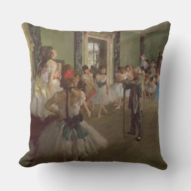 Coussin Edgar Degas| The Dancing Class, c.1873-76 (Recto)