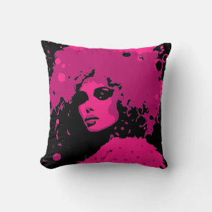 Coussin Edgy Retro Partout Grunge Design
