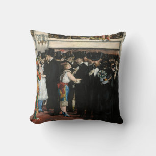 Coussin Edouard Manet - Bal masqué à l'Opéra