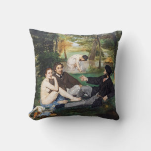 Coussin Edouard Manet - Le Déjeuner sur l'herbe