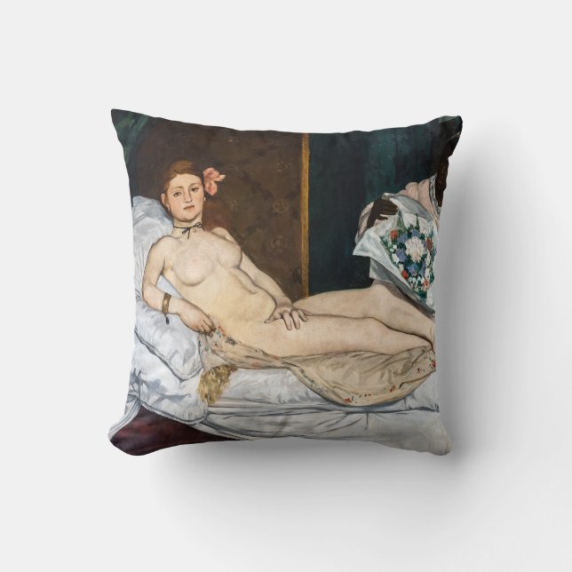 Coussin Edouard Manet - Olympia (Recto)
