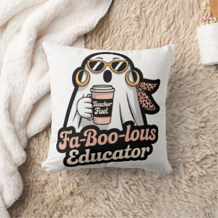 Coussin Éducateur Fa-Boo-lous Fantôme Enseignant Carburant