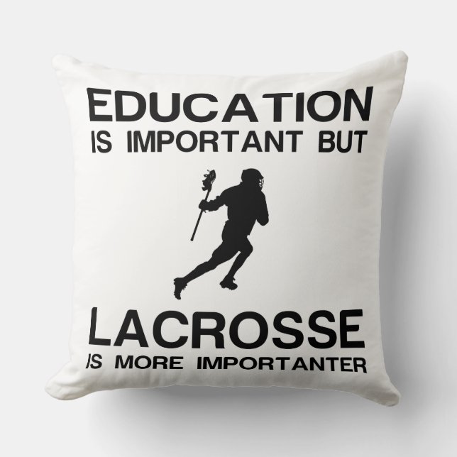 Coussin Éducation et crosse (Recto)
