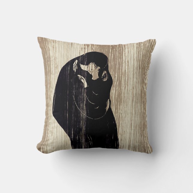 Coussin Edvard Munch - Le Kiss IV (Recto)