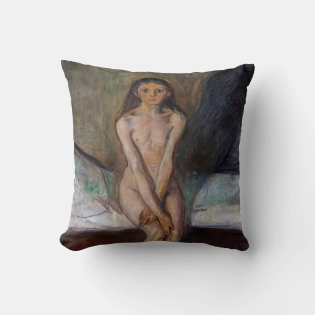 Coussin Edvard Munch - Puberté (Recto)