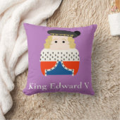 Coussin Edward V, roi yorkiste d'Angleterre (Couverture)