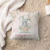 Coussin Eeucalyptus floral moelleux (Couverture)