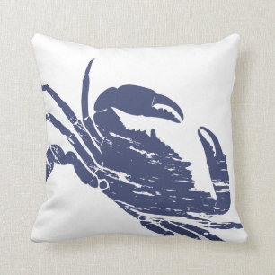 Coussin Effet de capture du crabe bleu Thème côtier